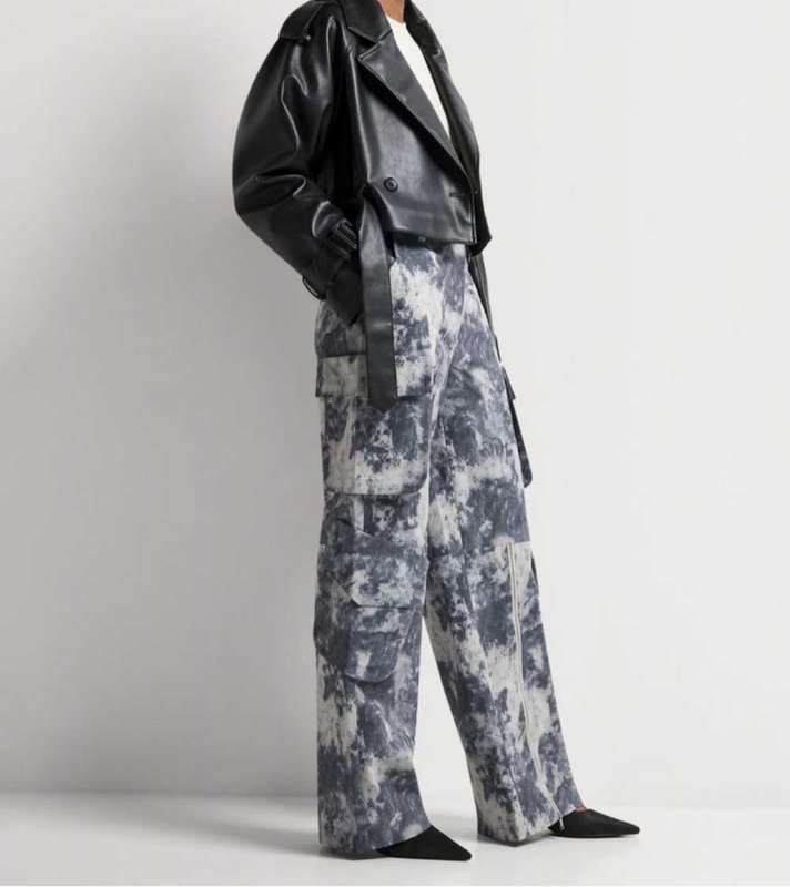 Y&G printed cargo pants