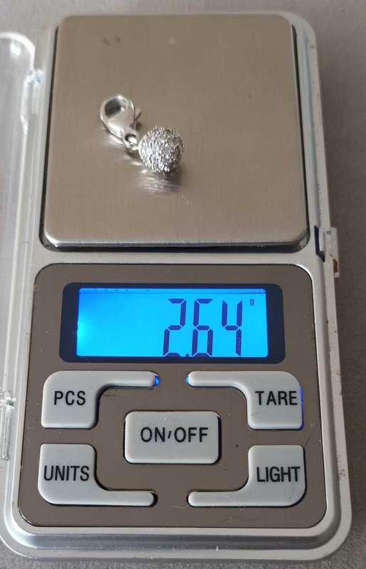 STUNNING 925 STERLING SILVER CHARM 2.64g