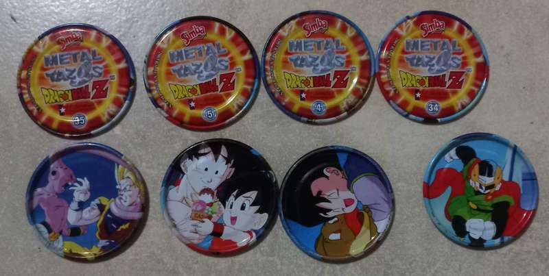 Dragonball Z Limited Edition Metal Tazo (Price PER Tazo)