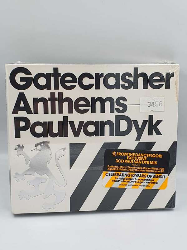 Paul Van Dyk Gatecrasher`s Trance Anthems 2010 CD 3 Disc Boxset