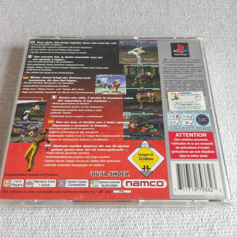 Tekken 3 Ps 1 Pal