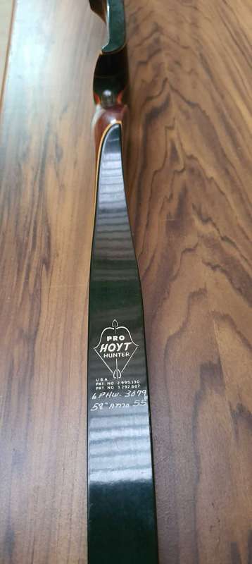 Hoyt Pro Hunter Recurve, Without Bow string
