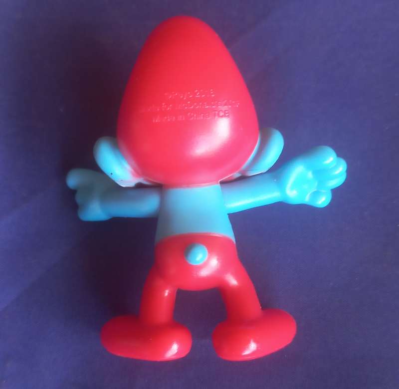 McDonalds toy - smurf