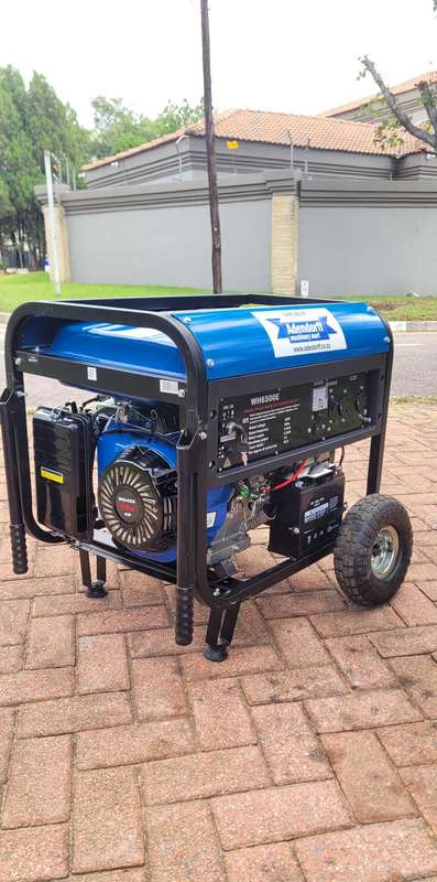Mac Afric Almost-New Quick-Start Petrol Generator (WH6500E)
