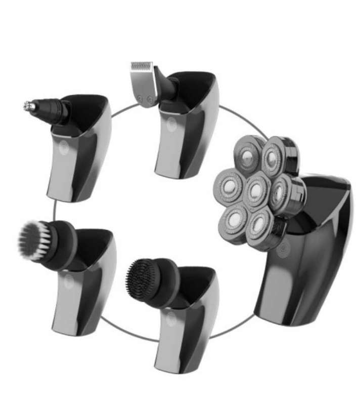5 In 1 ... 7 Floating Blades LCD Display Electric Shaver Men Hair Beard Razor