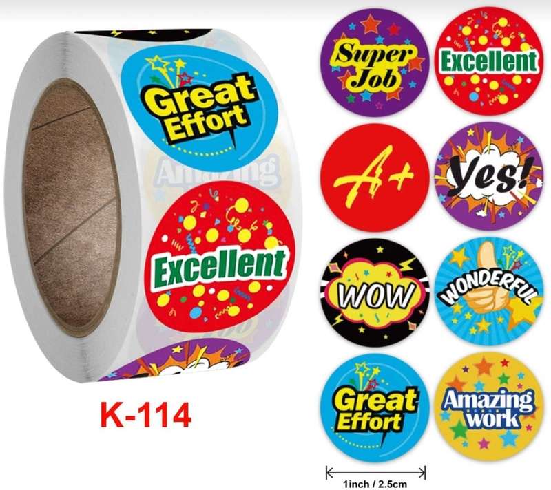 Student stickers