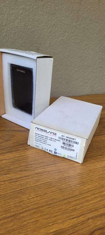 ROSSLARE AY-H6355BT Bluetooth And RFID Card Reader With Back-Lit Keypad  (BID PER PIECE)