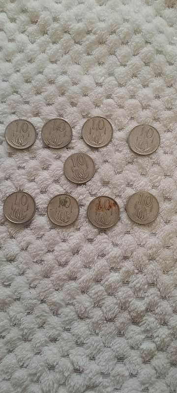 Old SA coins