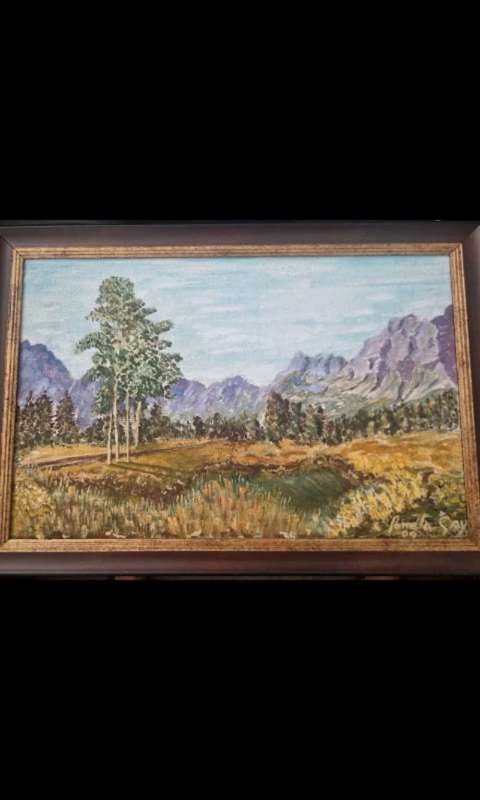 OIL PAINTING BY PAMELA GAY