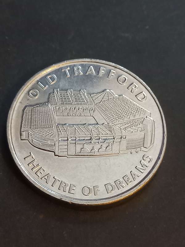 Manchester United. Old Trafford medallion