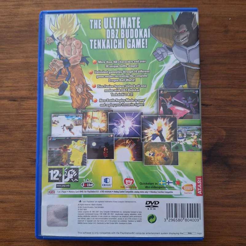 Dragon Ball Budokai Tenkaichi 3 (PS2)