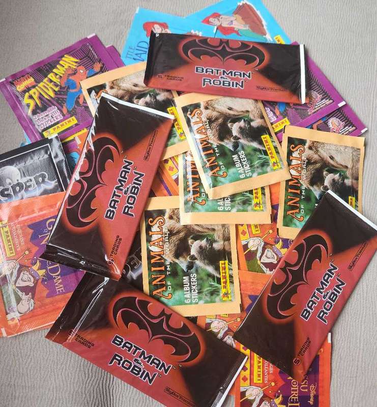 Trading card and sticker bonanza!!!
