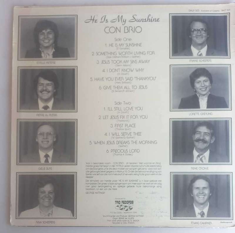 Con Brio - He is my sunshine LP