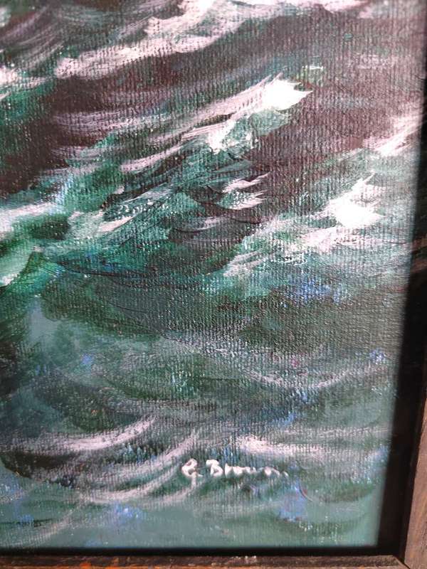 Amazing painting signed by artist.