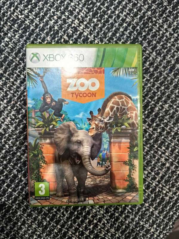 Xbox 360 Zoo Tycoon