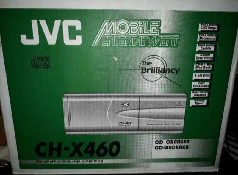 New JVC Cd shuttle CH-X460