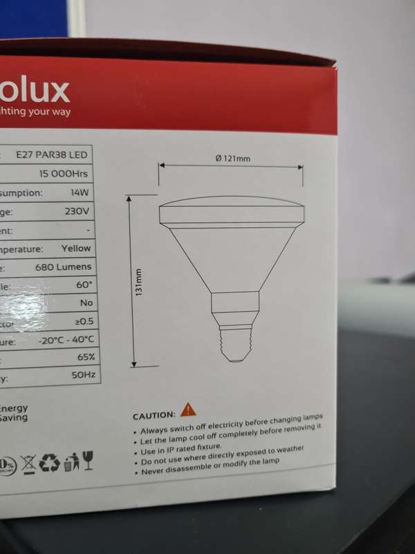 Eurolux Yellow LED lights
