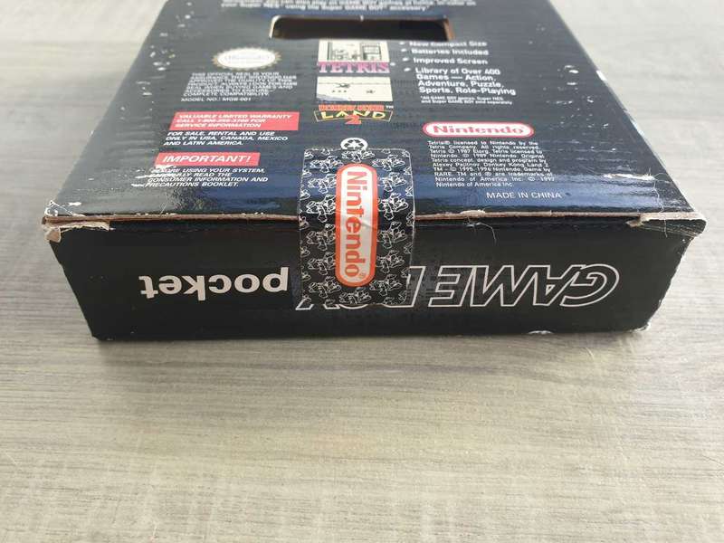 Boxed Clear Game Boy Pocket