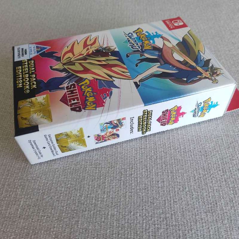 Pokémon Sword and Pokemon Shield Dual Pack Steelbook Edition Nintendo Switch