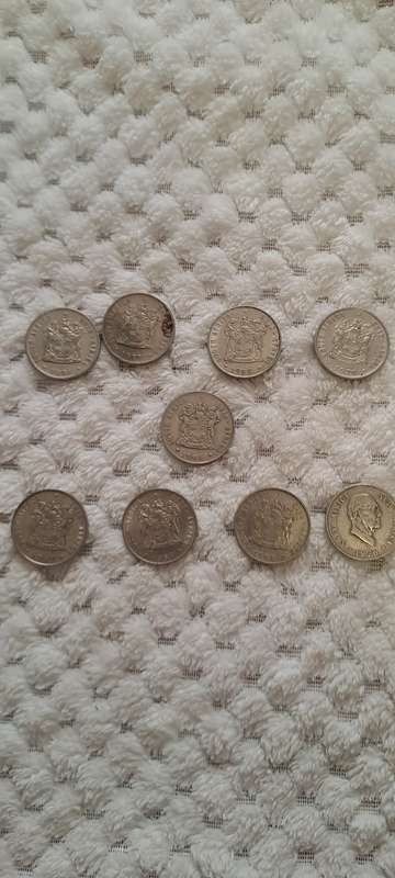 Old SA coins