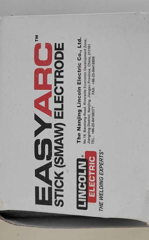 5Kg LINCOLN ELECTRIC 2.5mm Easy Arc 6013 Welding Rods (Bid Per piece)