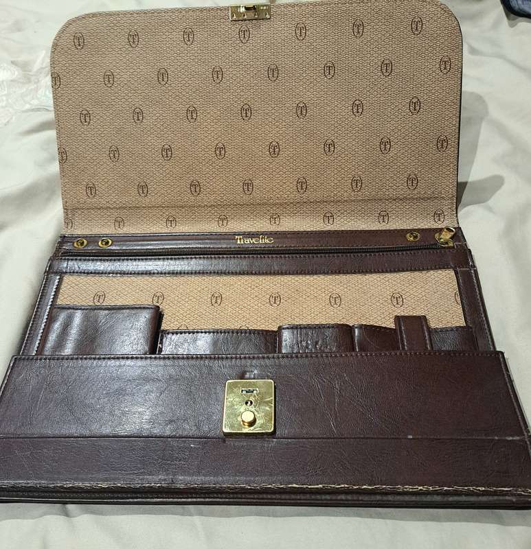 Vintage Rare Travelite Executive Portfolio briefcase
