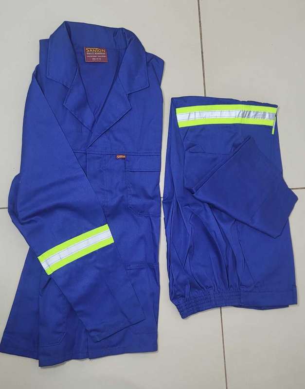 SANTON Quality 2-Piece Work-Suit, 48/122 Chest, 44/112 Waist