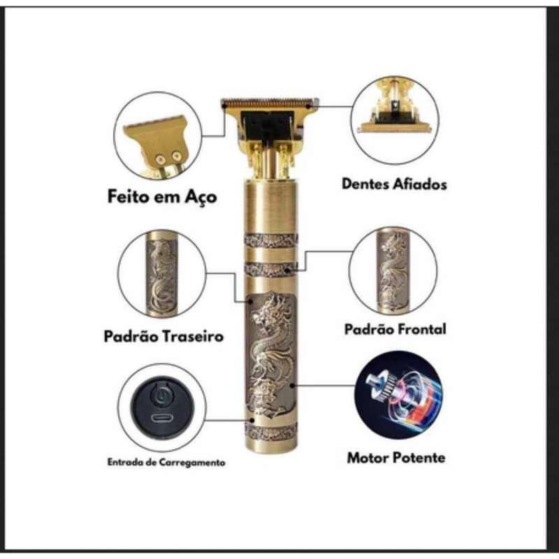 Gold Vintage T9 Hair Trimmer