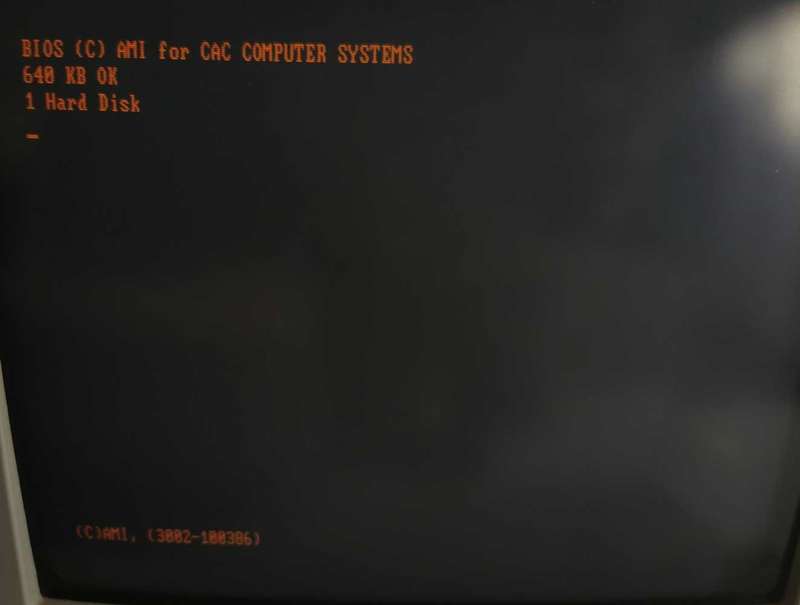 IBM Clone XT PC