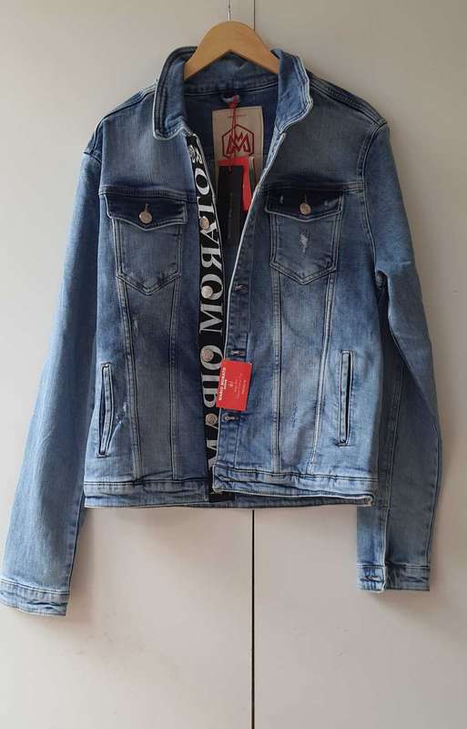 Mario Morato Men's Denim Jacket Size XXL