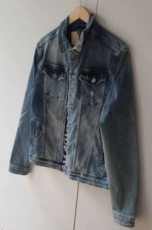 Mario Morato Men`s Denim Jacket Size Large