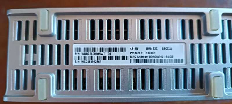 Western Digital MyCloud 4TB NAS