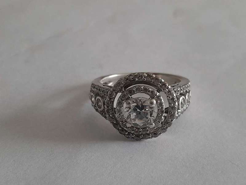 Three 925 Silver Rings. 18 mm Diameter.