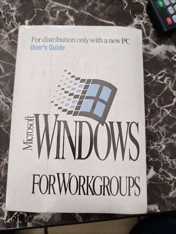 Windows 3.1 factory sealed