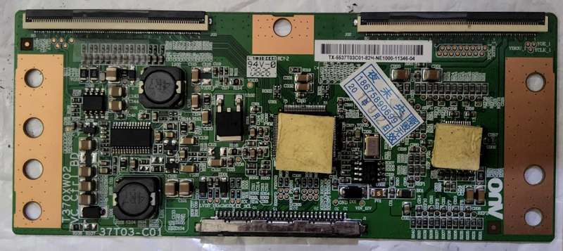 Samsung 37T03-C01 TCON Board for 37 inch TV Replacement 37inch Television Timing CONtrol T-CON Board