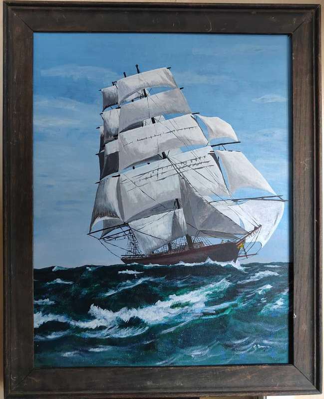 Amazing painting signed by artist.