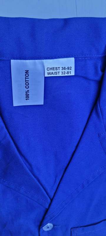 Dust Coat/Jacket 36/92 & Trouser 34 (Bid Pe Lot)