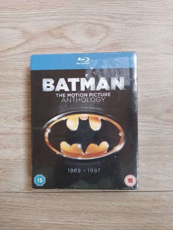 Batman motion picture Anthology blu-ray Sealed