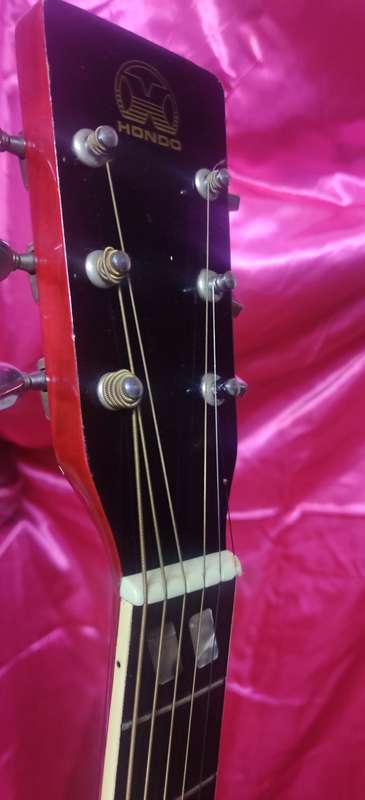 1981 Hondo H180A Hummingbird Classical Acoustic Dreadnought Guitar