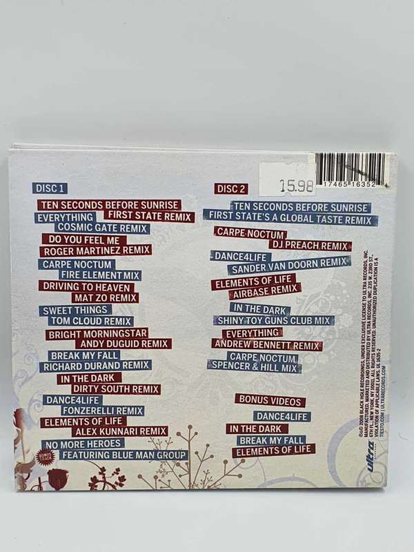 Tiësto  Elements Of Life (Remixed) (2008, CD)