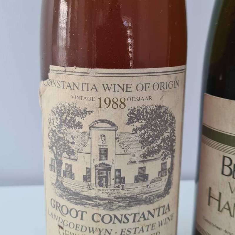 (Read) 1988  Groot Constantia vintage wines
