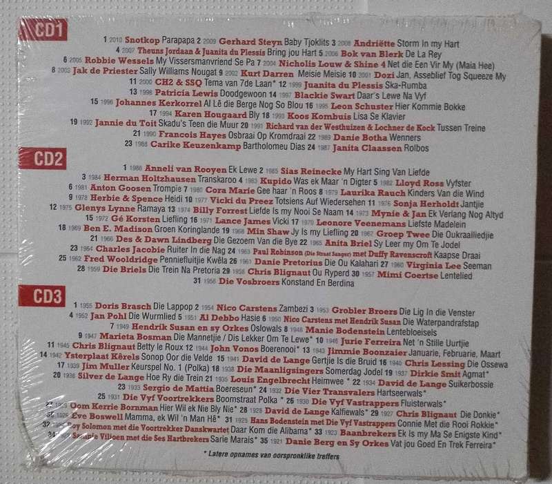 Huis genoot 90 jaar van Afrikaanse musiek (3 x CDs)