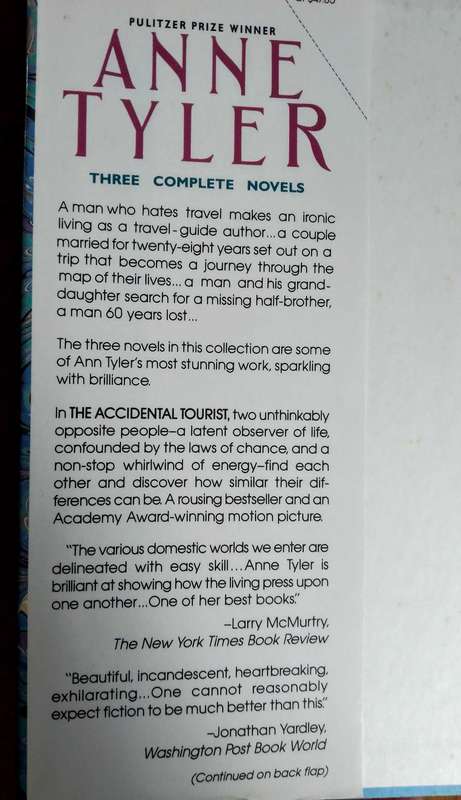 Anne Tyler Collection - Three Complete Novels