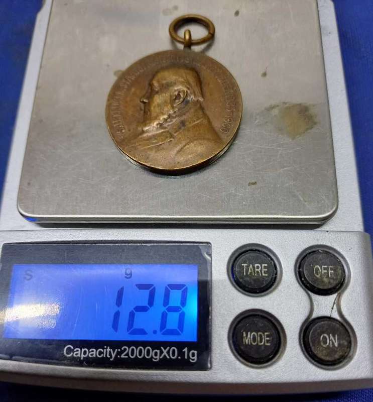 Paul Kruger President of ZAREPUBLIEK1883 1900 BEGRAFNIS 1904 MEDAL
