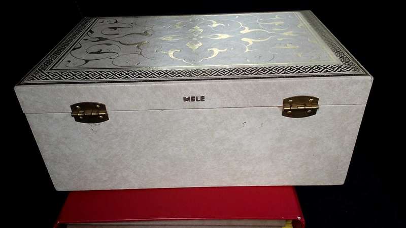 Vintage 1950`s Mele Jewellery Box