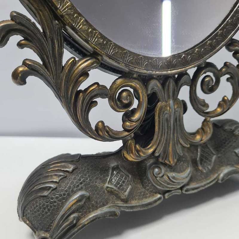 Antique French Rococo Style tilting Mirror. Collector`s Item