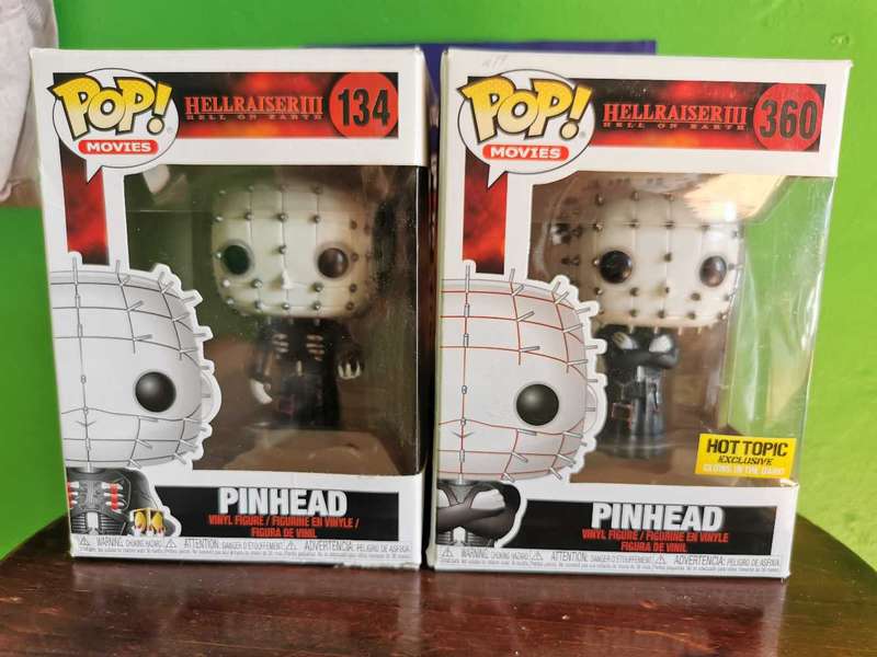 Pinhead Funko Pop bundle, Hellraiser 3 movie
