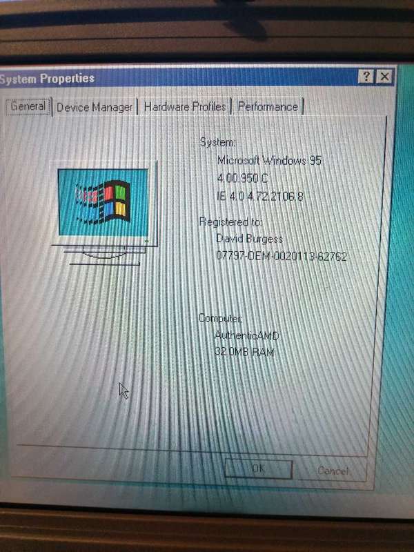 Innovace hyperbook 300 486 vintage/retro laptop RARE