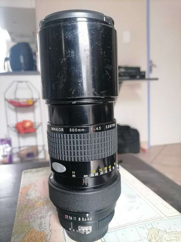 Nikon 300mm f4.5 ais lens