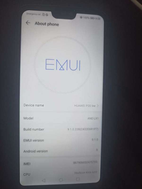 Huawei P 20 lite